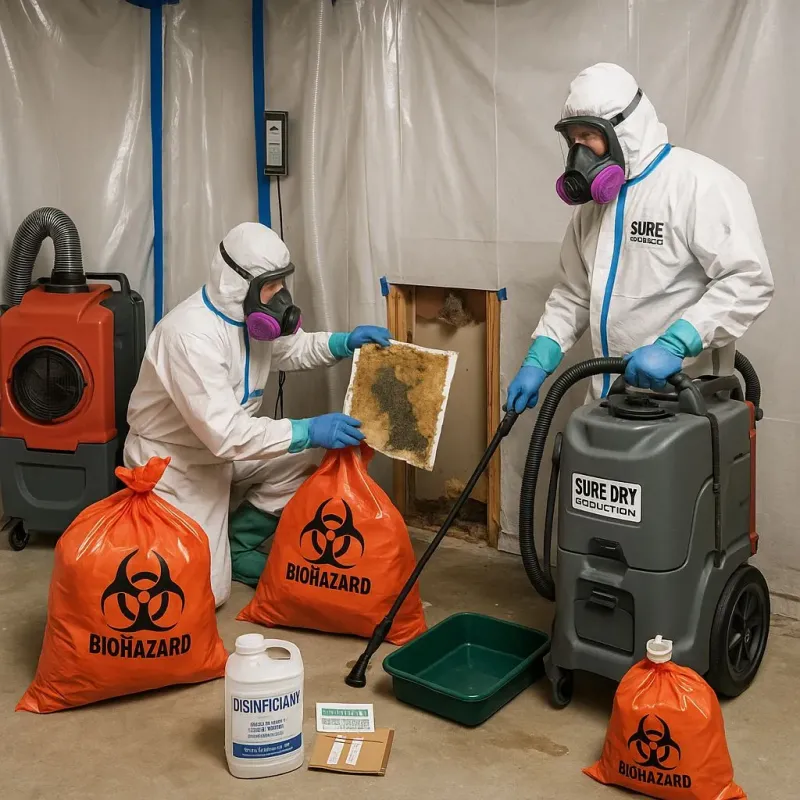Contaminated Water Handling Protocols process in Estelle, LA