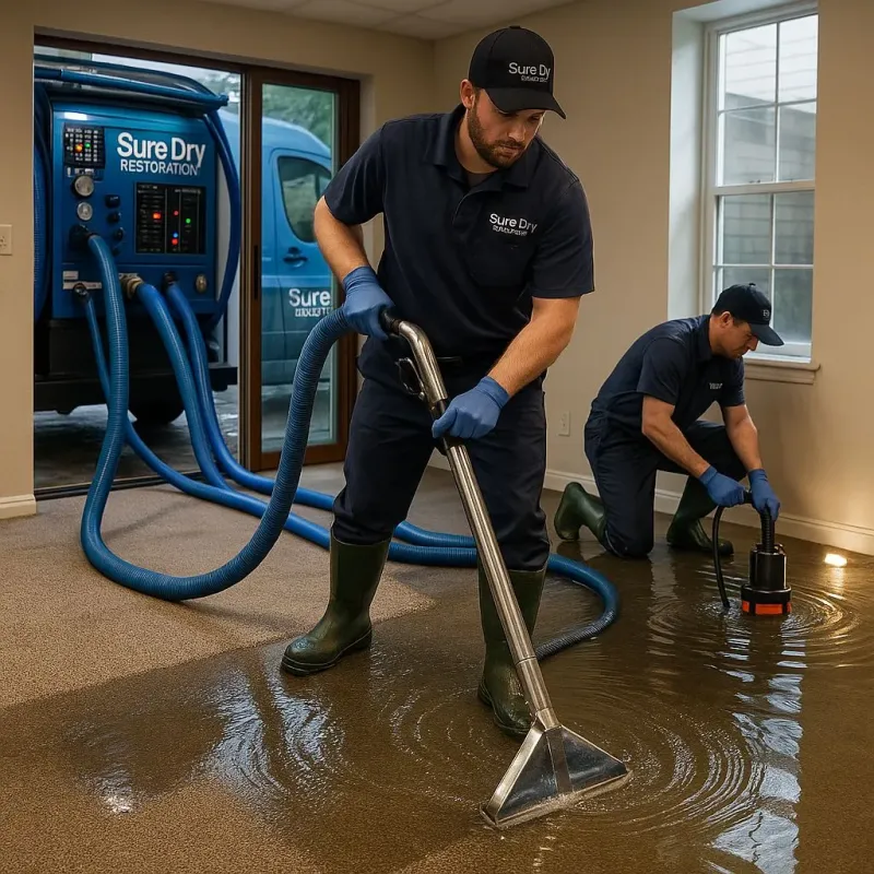Water Extraction and Removal process in Estelle, LA